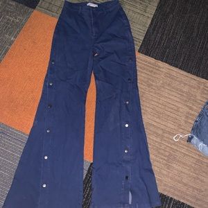 Wide Flare Bell Bottom Pants